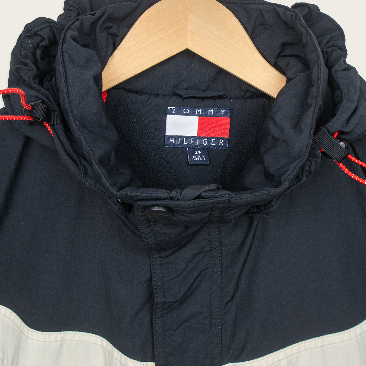 2004 Tommy Hilfiger Technical Hooded Jacket - S/M