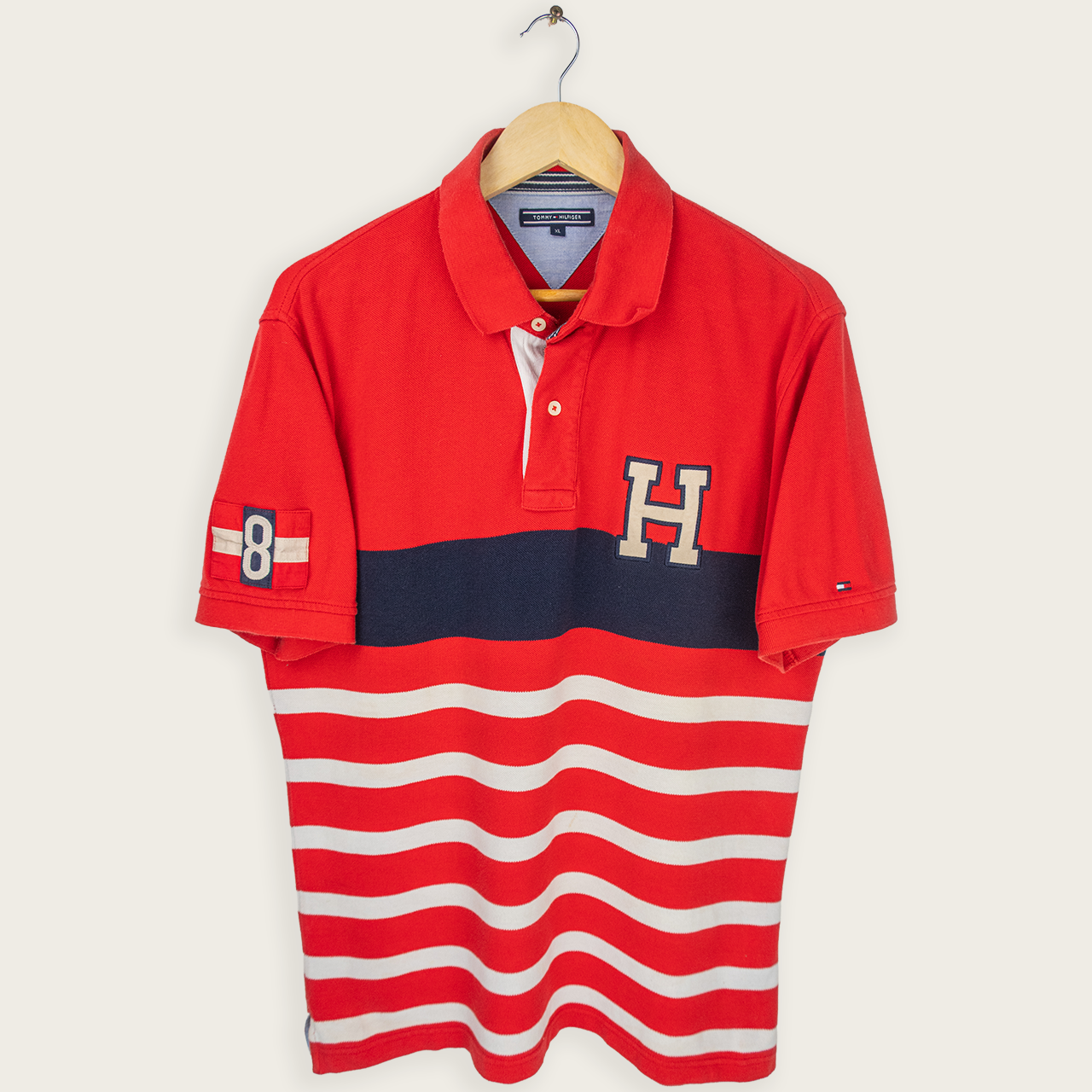 TOMMY HILFIGER POLO SHIRT - XL