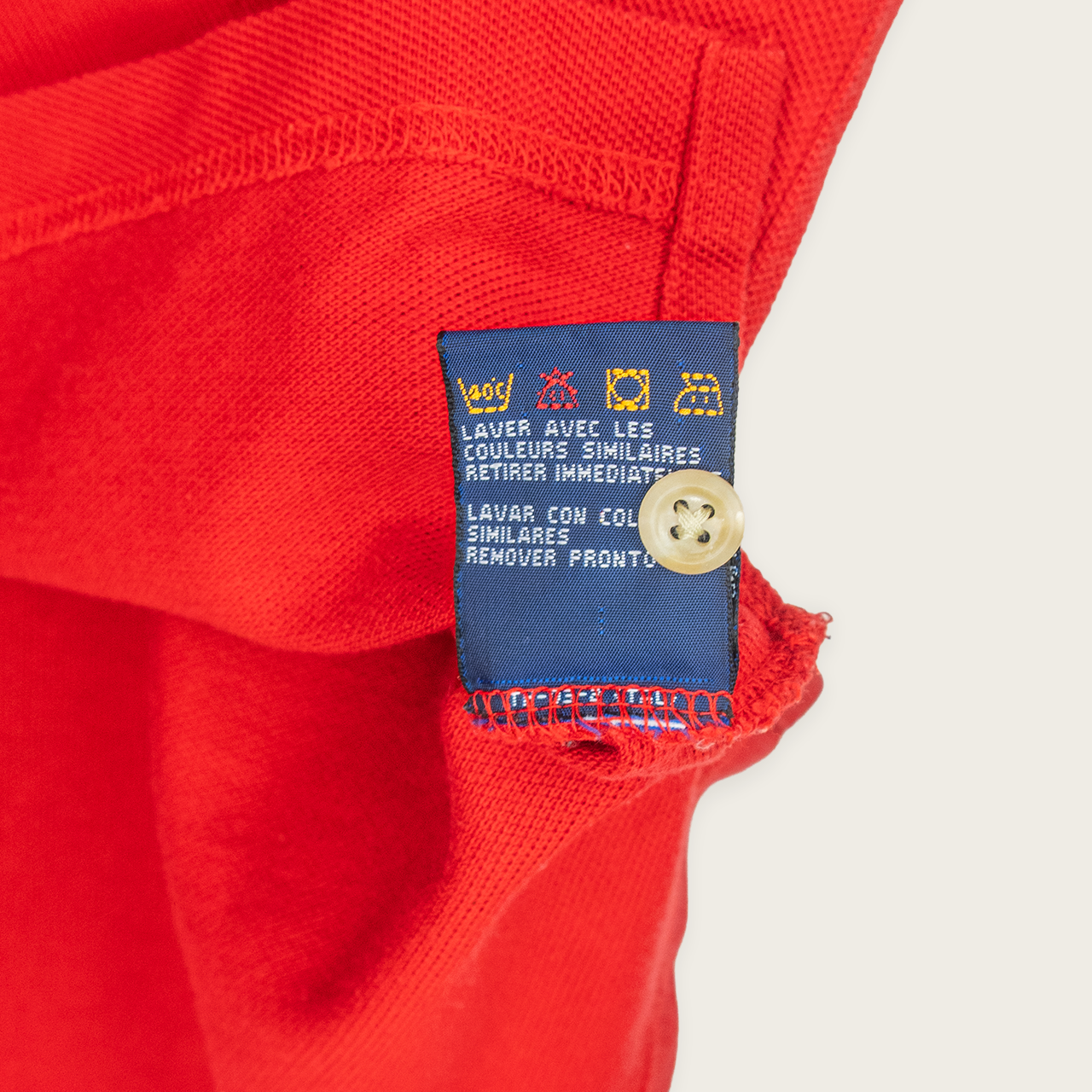 90's TOMMY HILFIGER POLO SHIRT - L