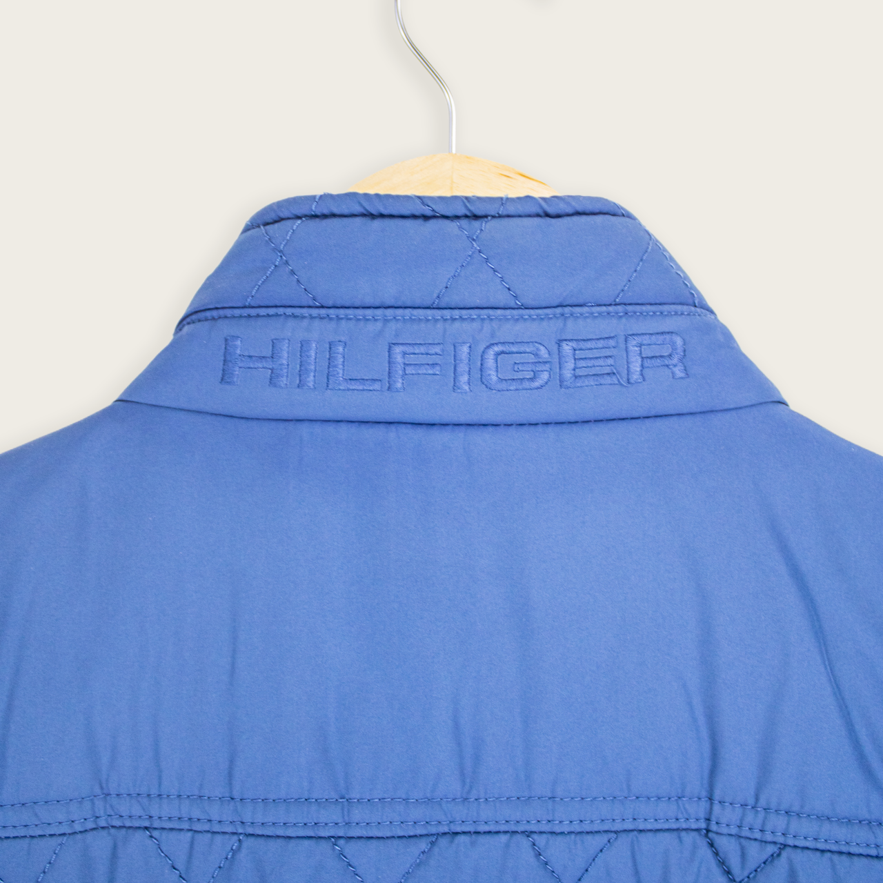00's TOMMY HILFIGER PUFFER VEST - L
