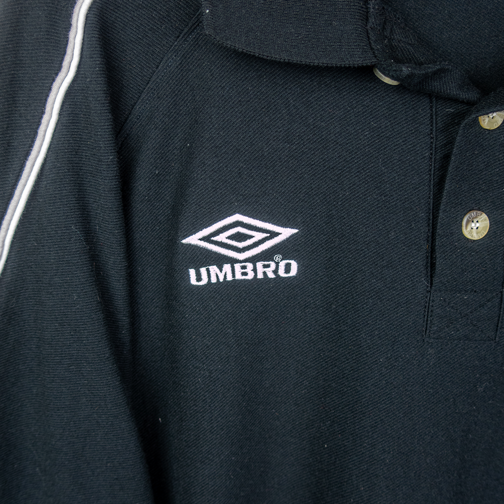 00's Umbro Manchester United Polo Shirt - XL