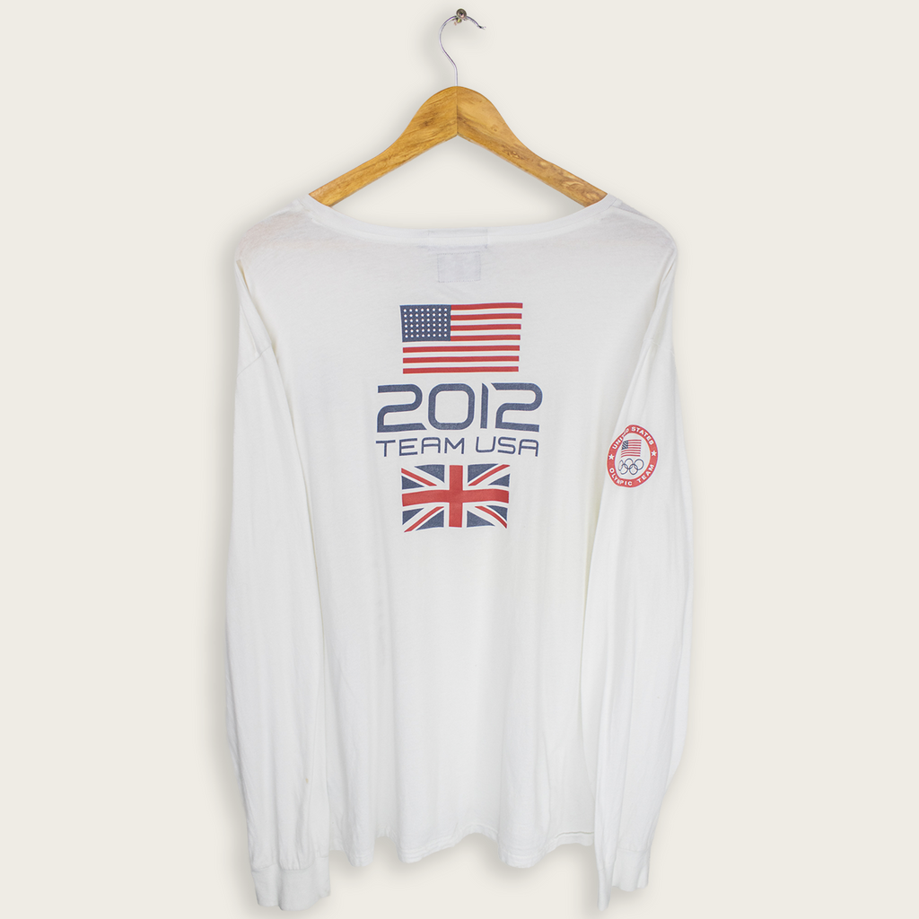 2012 RALPH LAUREN TEAM USA OLYMPIC LONG-SLEEVE T-SHIRT - XXL
