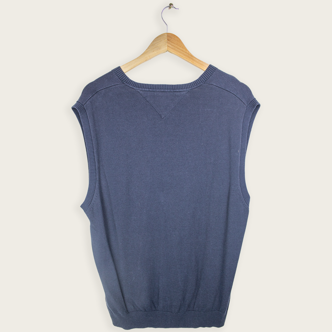 TOMMY HILFIGER KNIT SWEATER VEST - XL