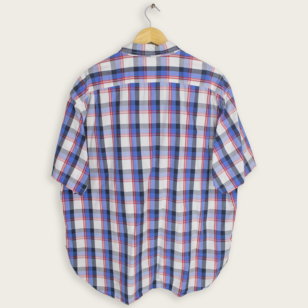 VINTAGE NAUTICA BUTTON-UP SHIRT - XXL
