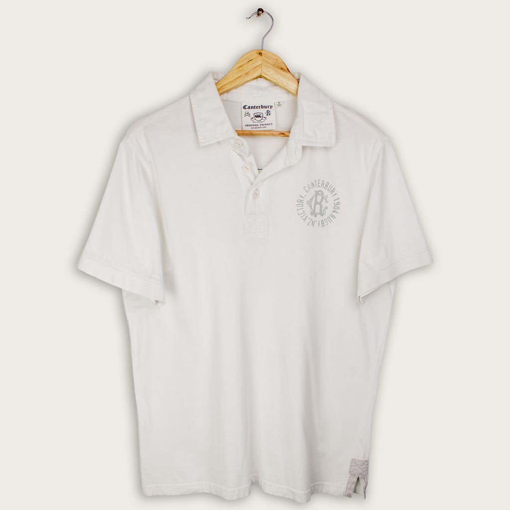 VINTAGE CANTERBURY POLO SHIRT - S