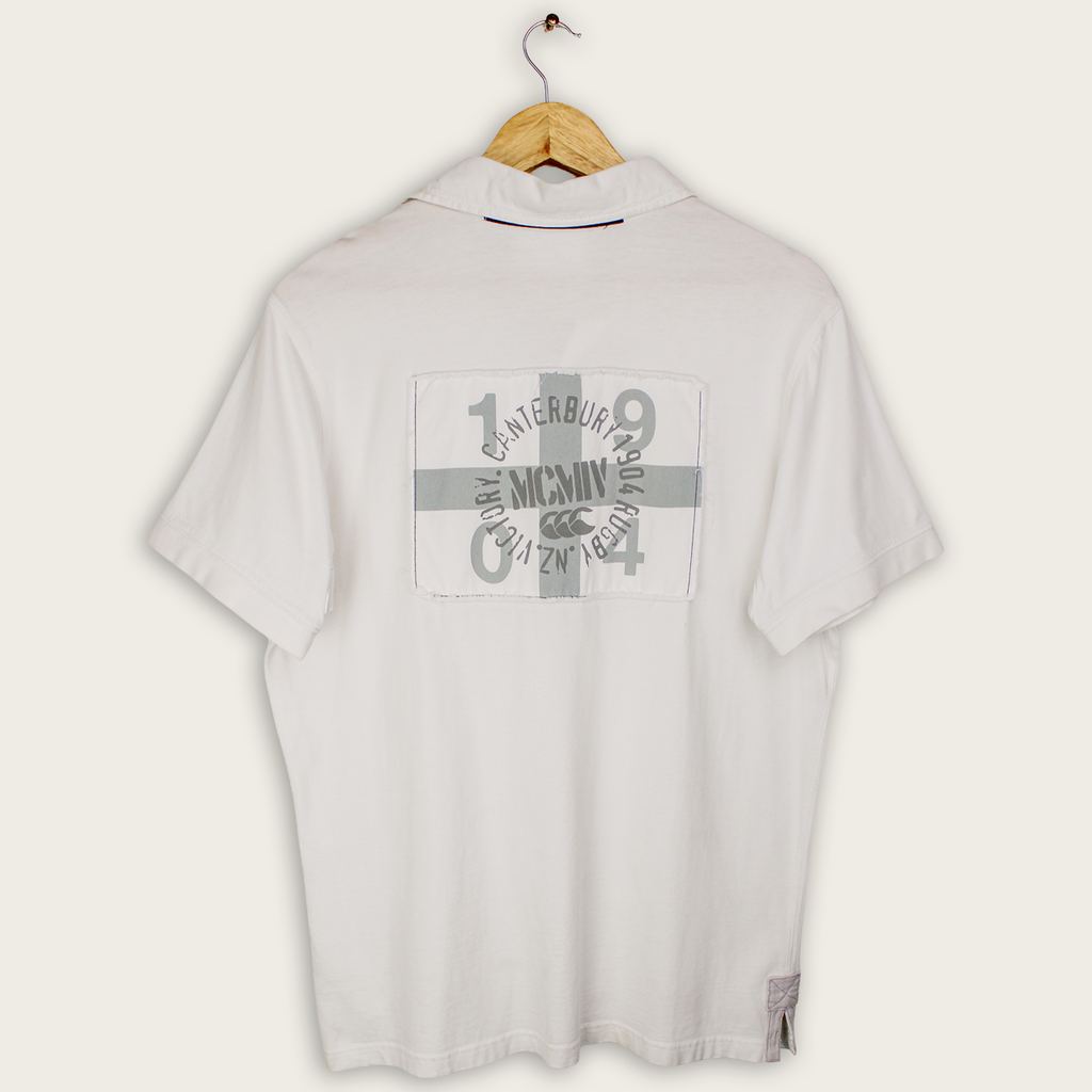 VINTAGE CANTERBURY POLO SHIRT - S