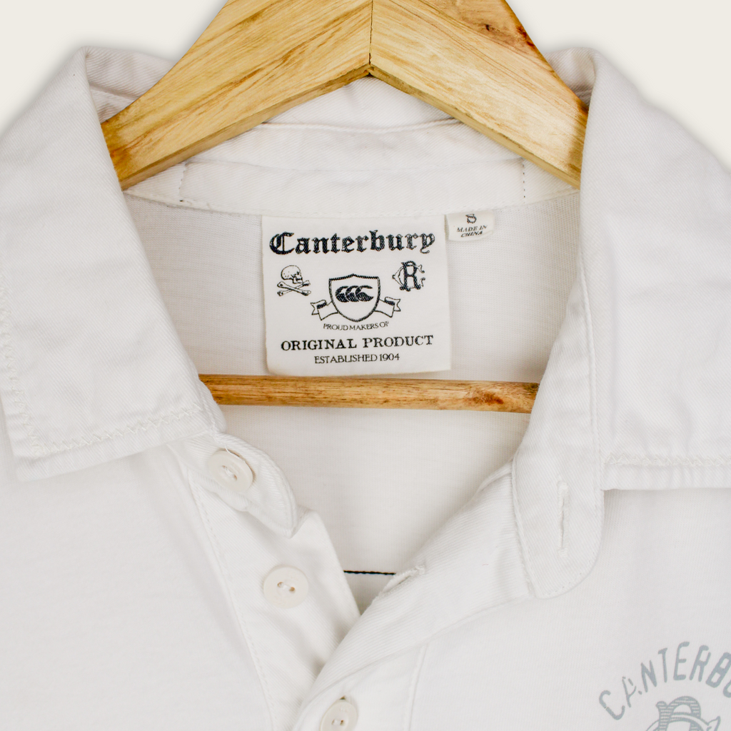 VINTAGE CANTERBURY POLO SHIRT - S