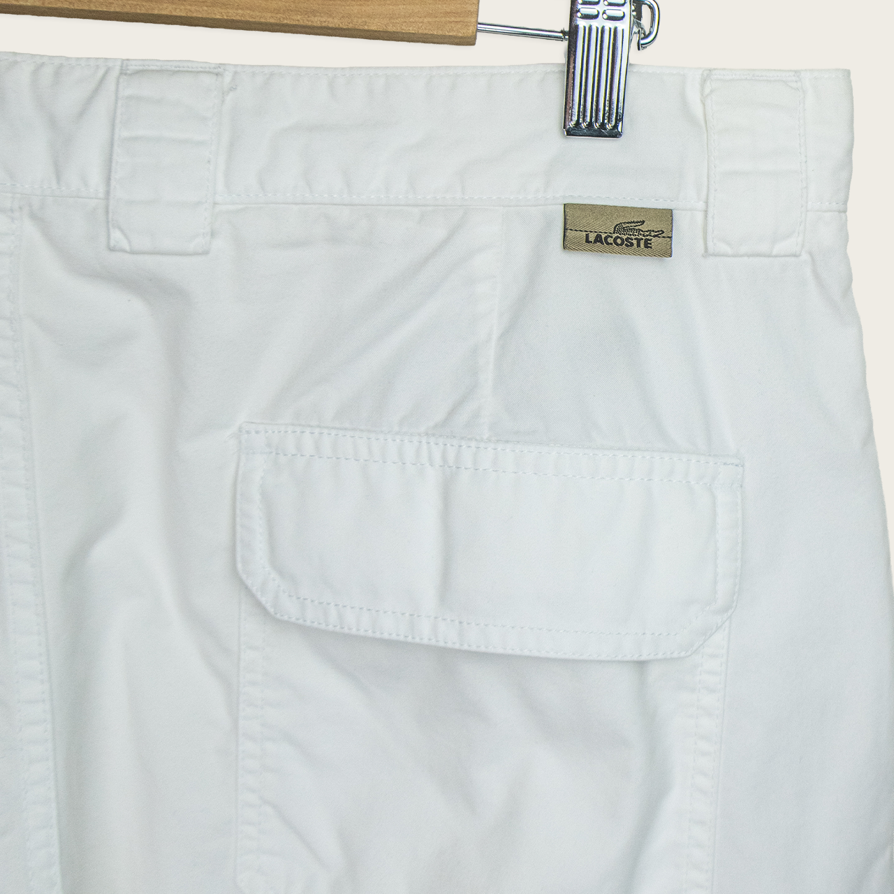 00's Lacoste Cargo Shorts - M/L