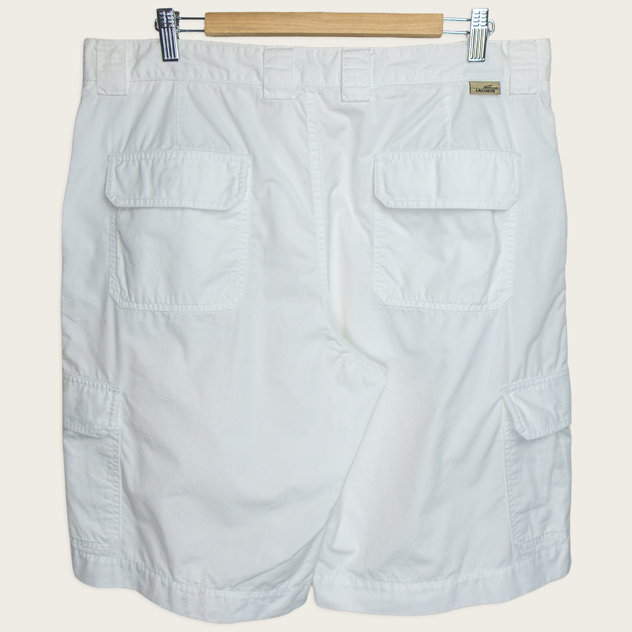 00's Lacoste Cargo Shorts - M/L