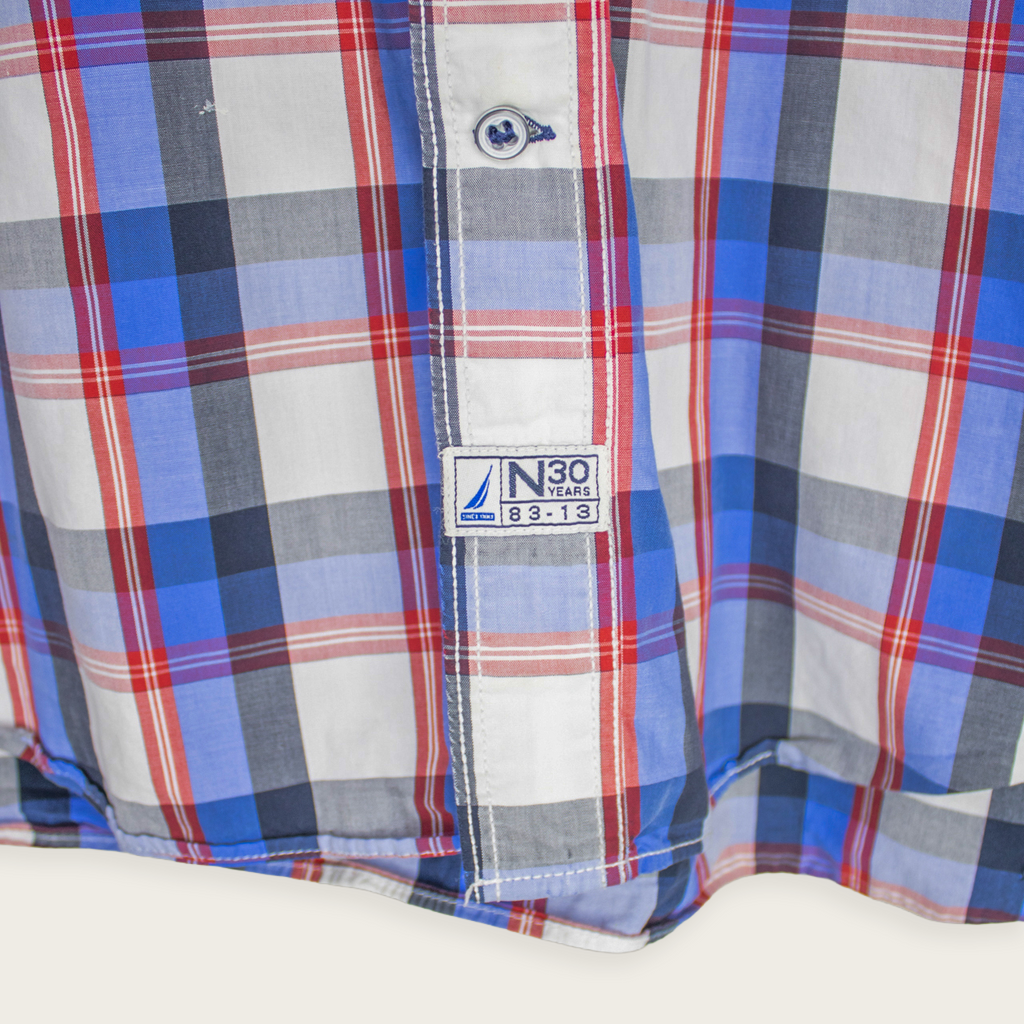 00's Nautica Button-Up Shirt - XXL