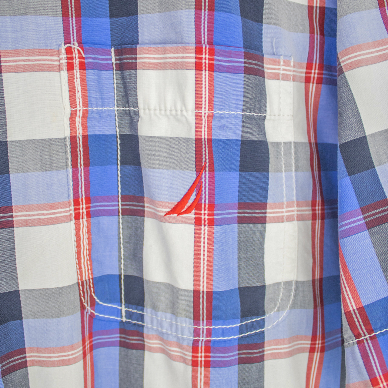 00's Nautica Button-Up Shirt - XXL