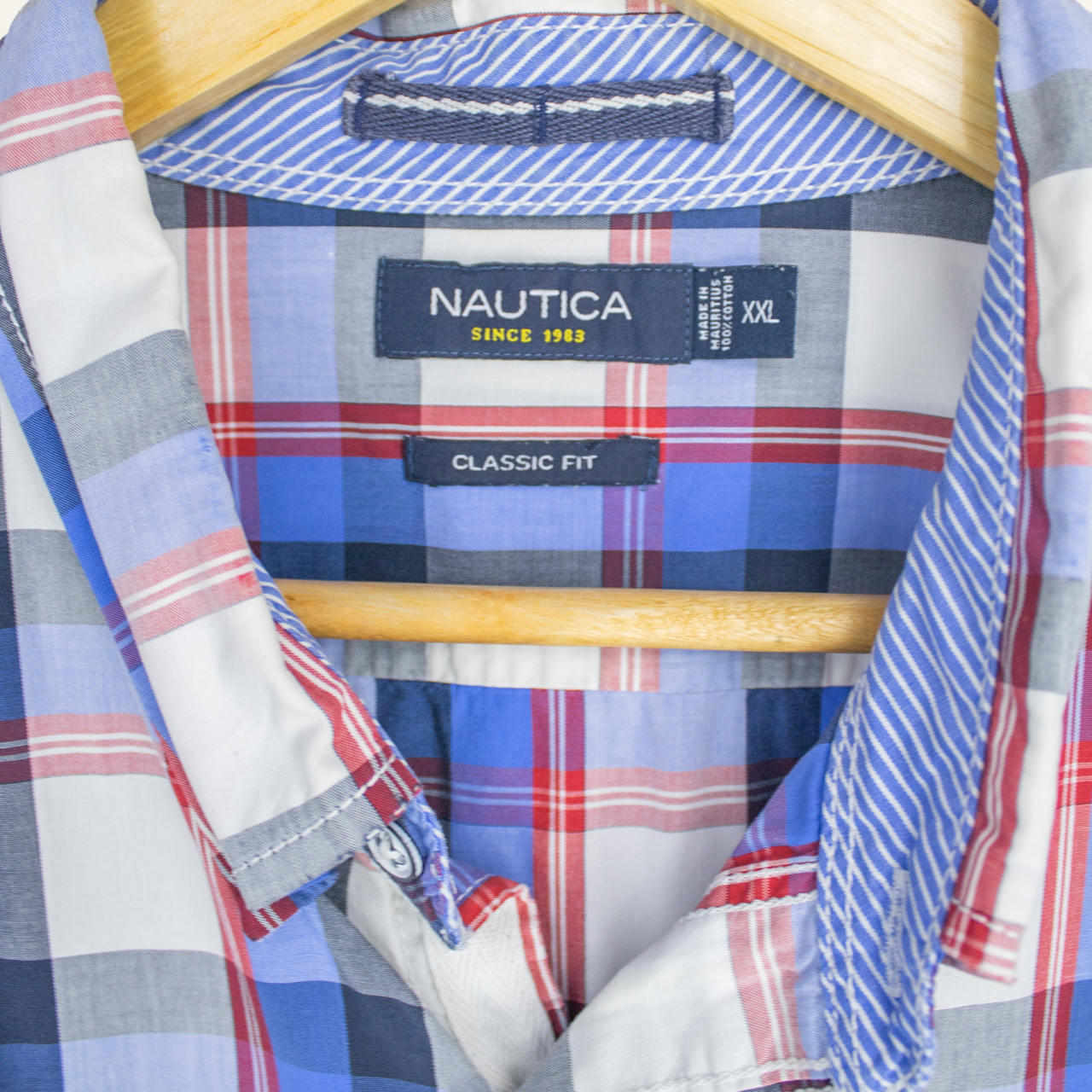 00's Nautica Button-Up Shirt - XXL