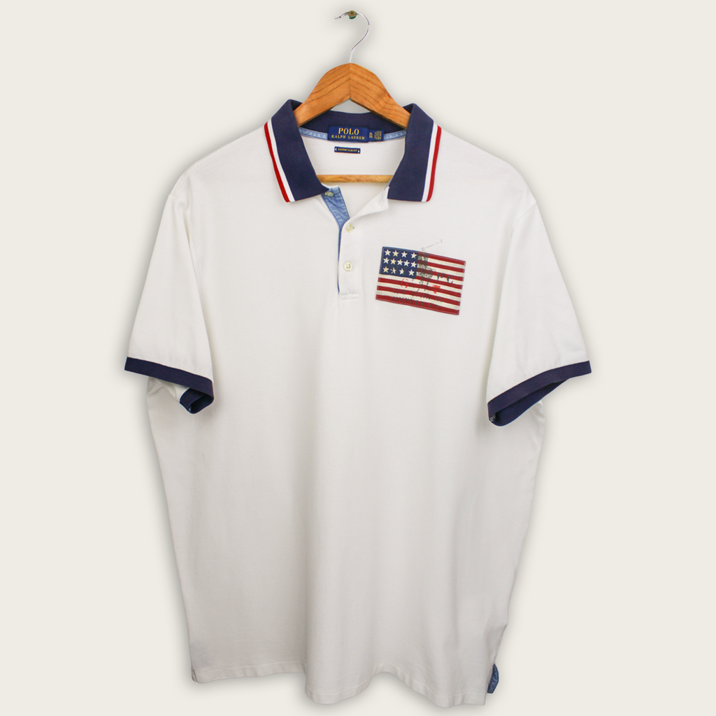 VINTAGE RALPH LAUREN POLO SHIRT - XL