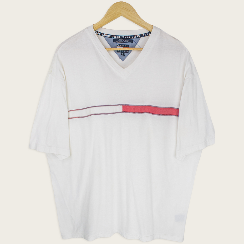 90's Tommy Hilfiger T-Shirt - XXL
