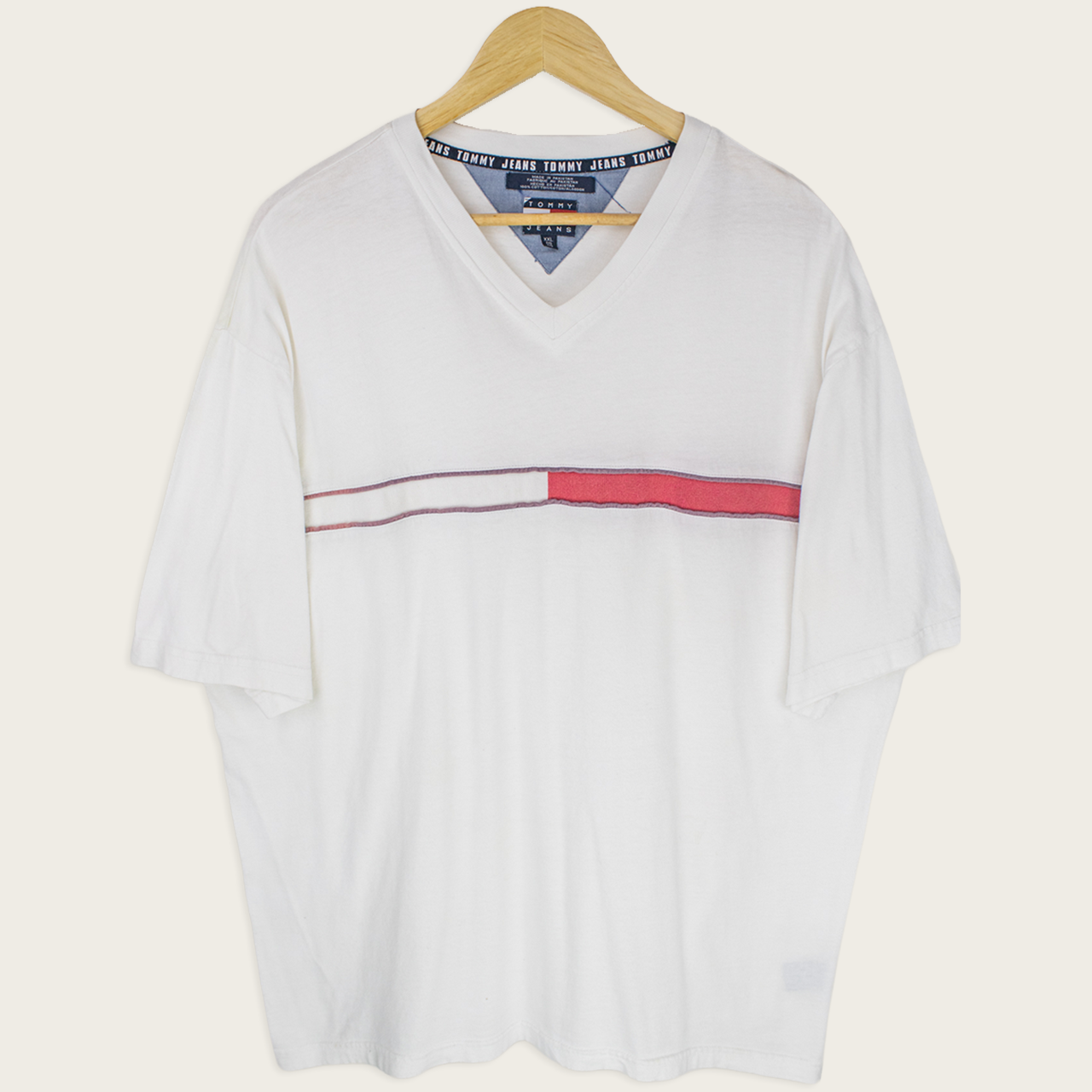 90's Tommy Hilfiger T-Shirt - XXL