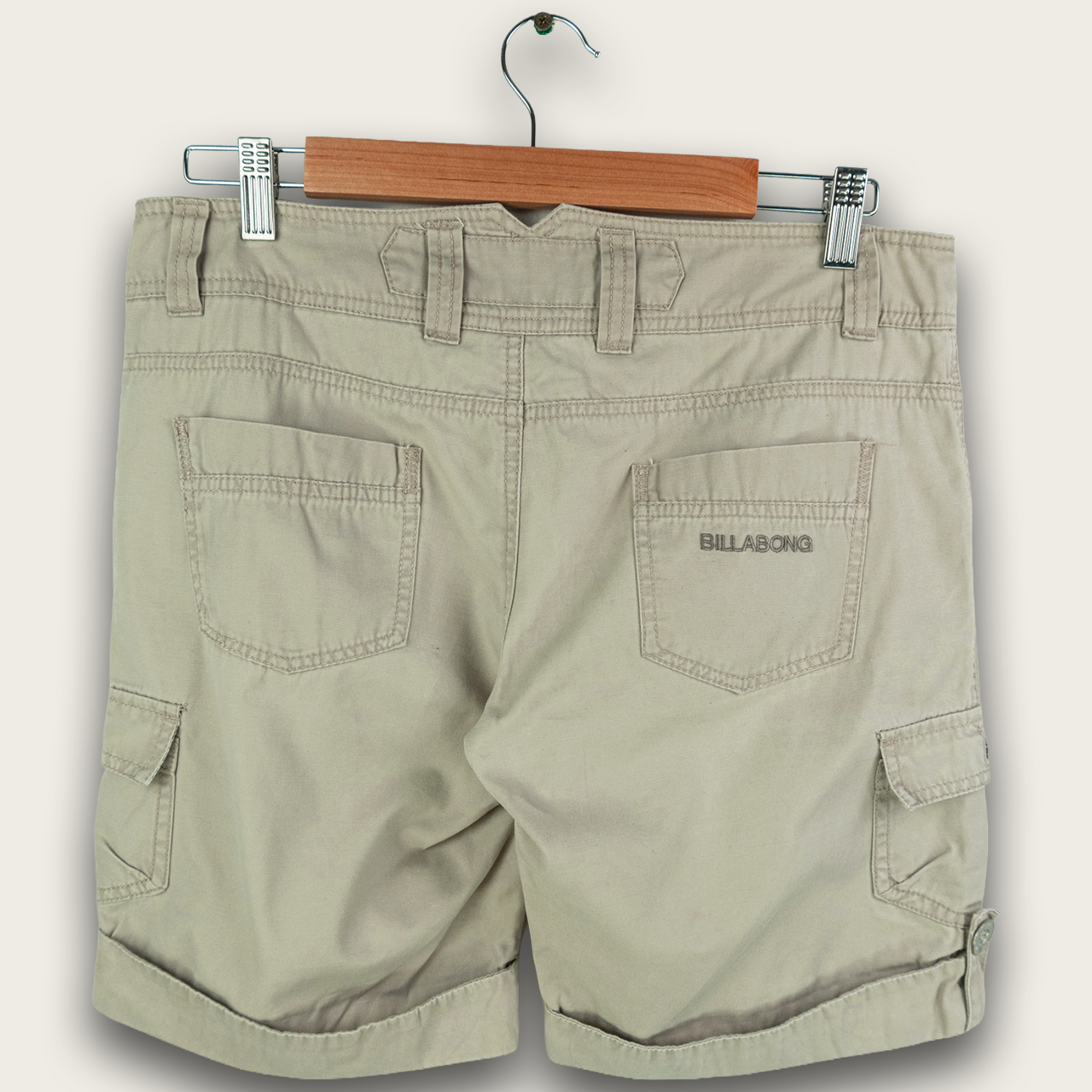 VINTAGE WMNS BILLABONG CARGO SHORTS - 10