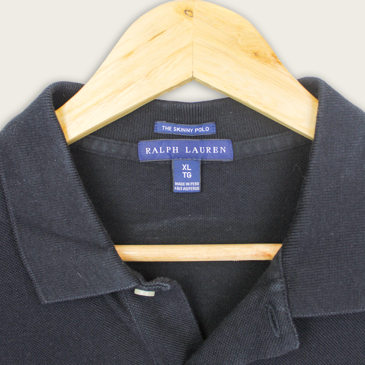 VINTAGE WMNS RALPH LAUREN POLO SHIRT - XL