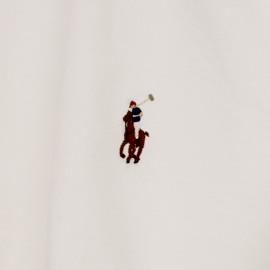 VINTAGE WMNS RALPH LAUREN BUTTON-UP SHIRT - 16