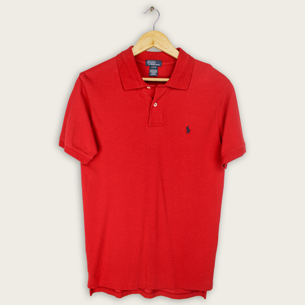 VINTAGE WMNS RALPH LAUREN POLO SHIRT - L