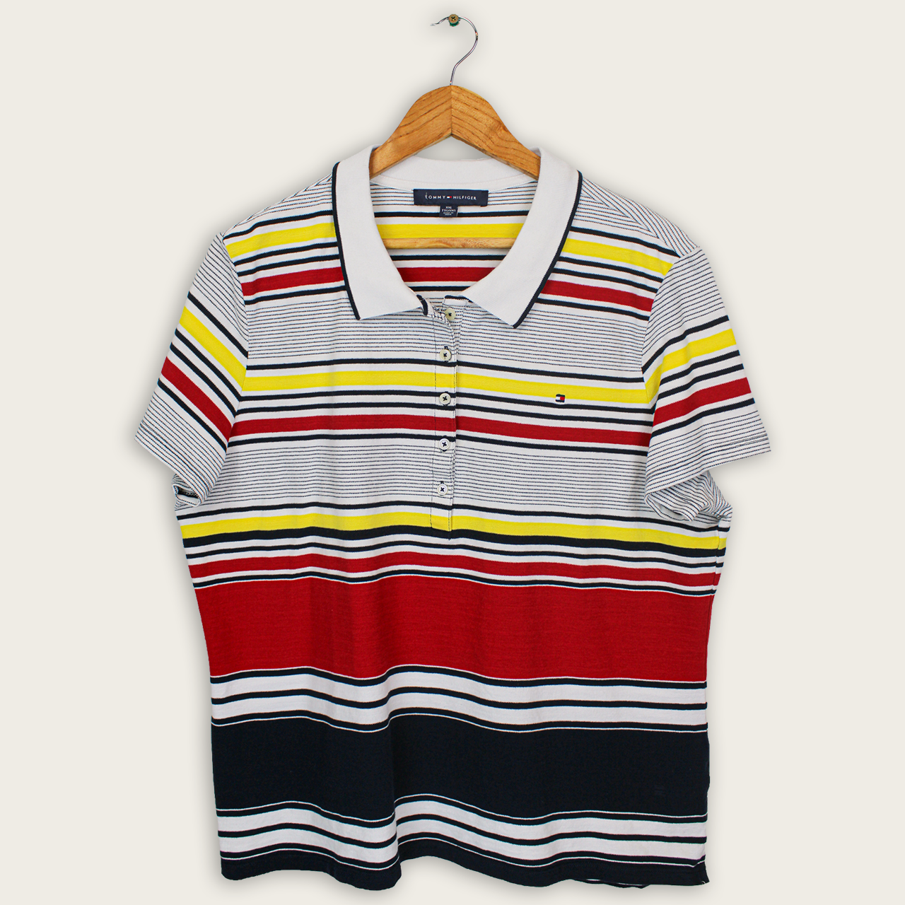 VINTAGE TOMMY HILFIGER POLO SHIRT - XXL