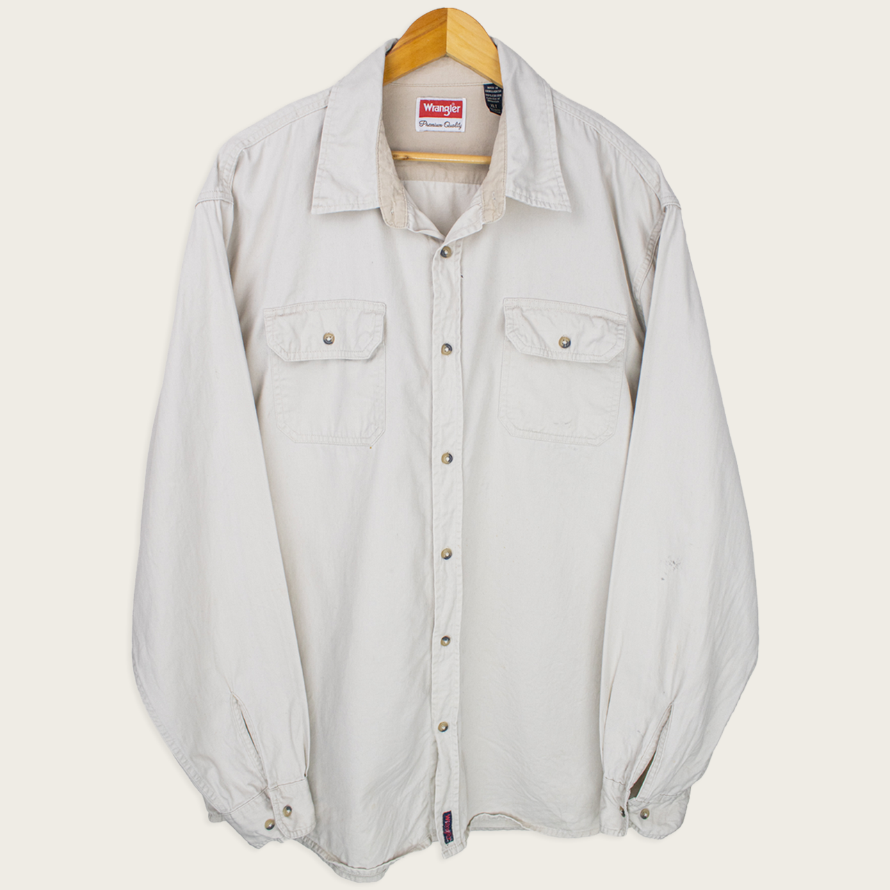00's Wrangler Button-Up Shirt - XL