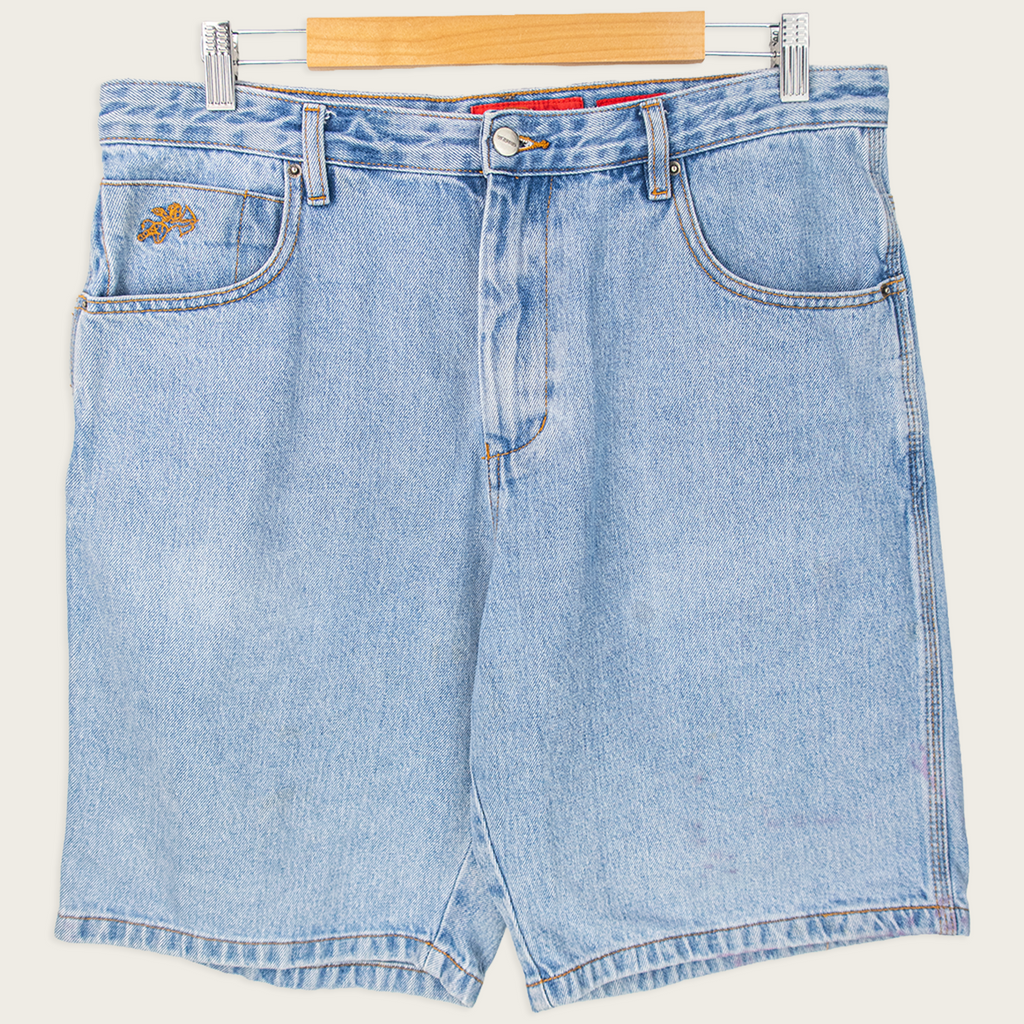 Worship Adjustable Denim Shorts - 32"