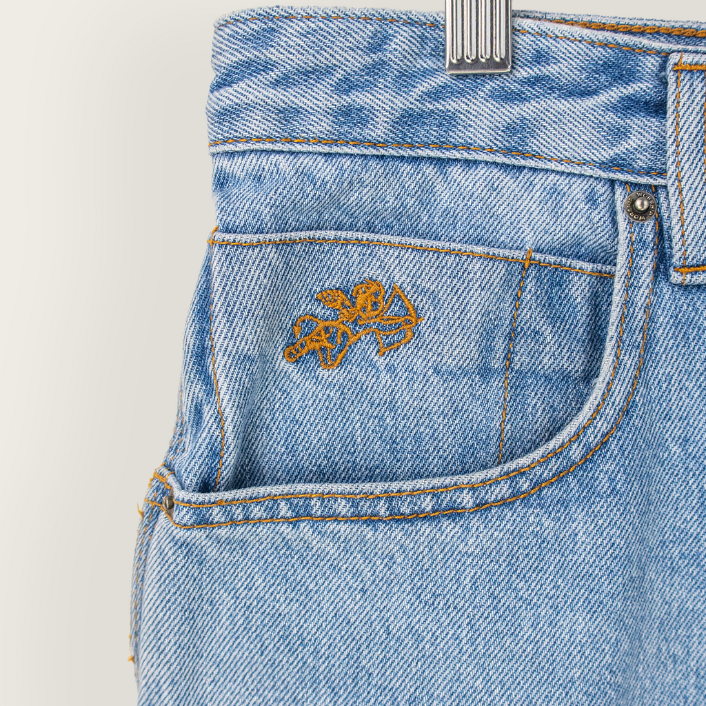 Worship Adjustable Denim Shorts - 32"