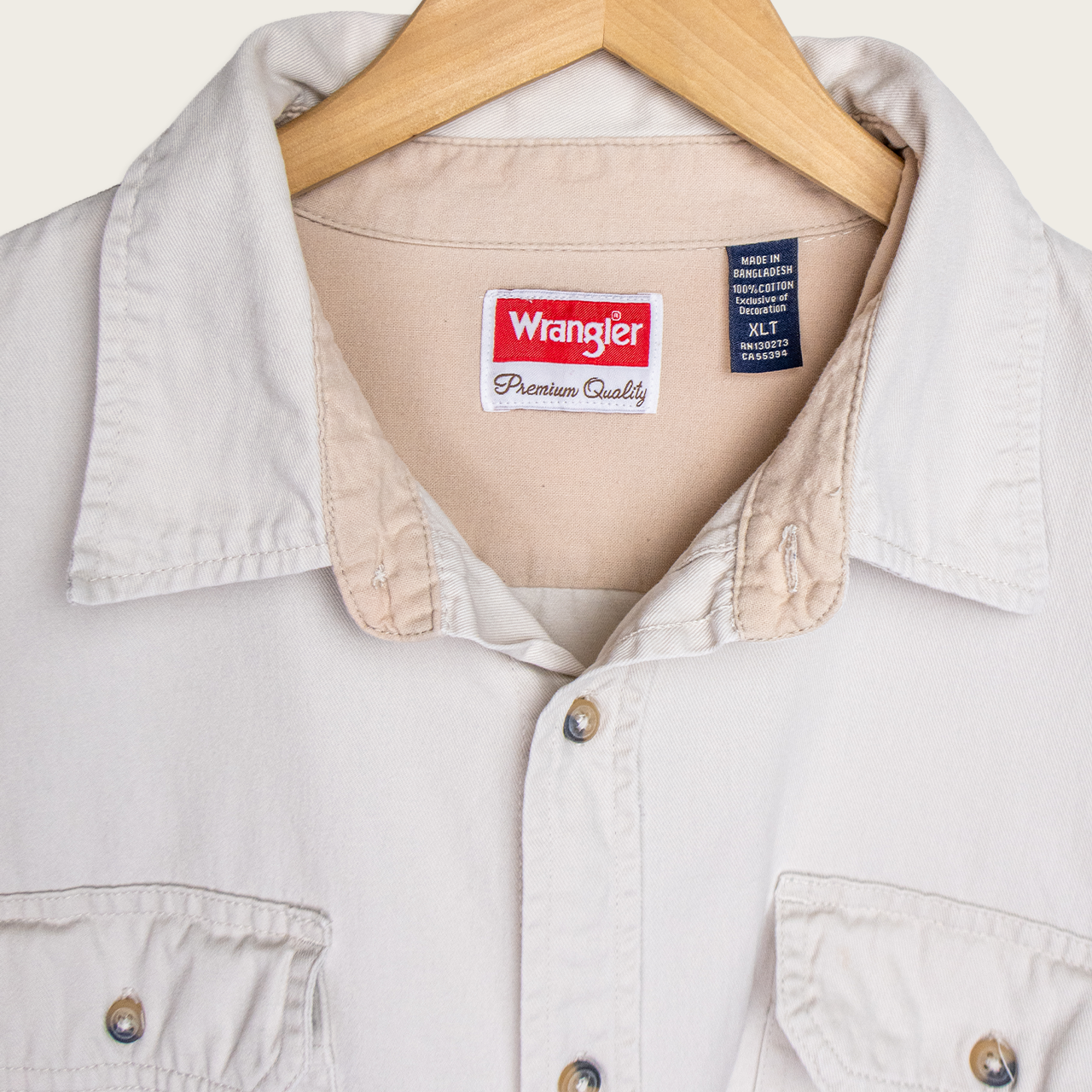 Wrangler Button-Up Shirt - XL/XXL
