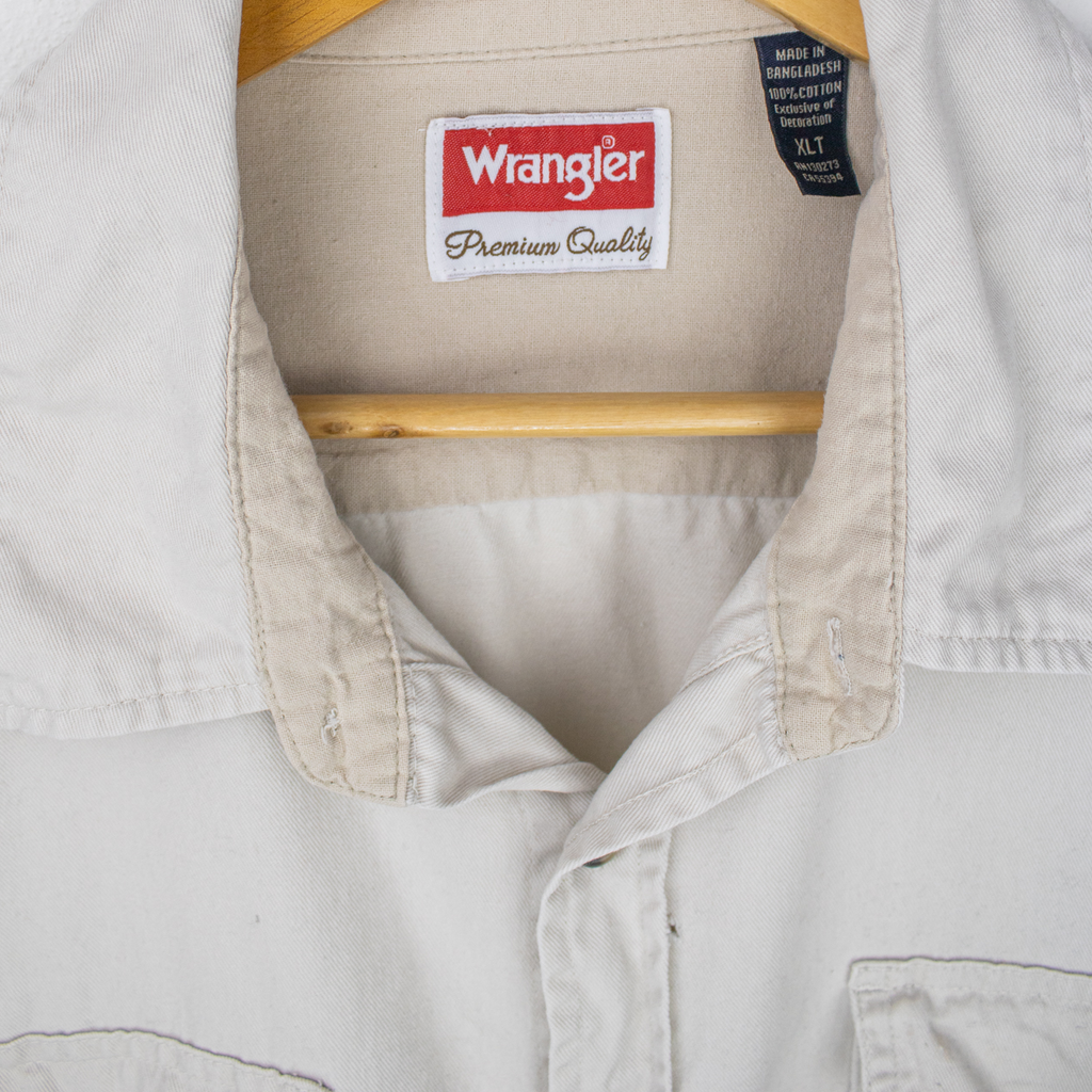 00's Wrangler Button-Up Shirt - XL