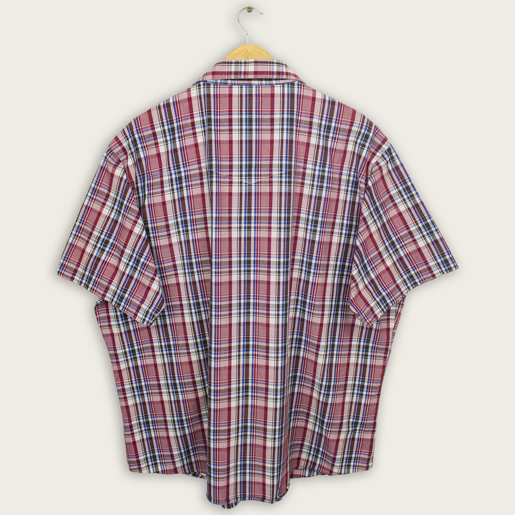 VINTAGE WRANGLER BUTTON-UP SHIRT - XXL