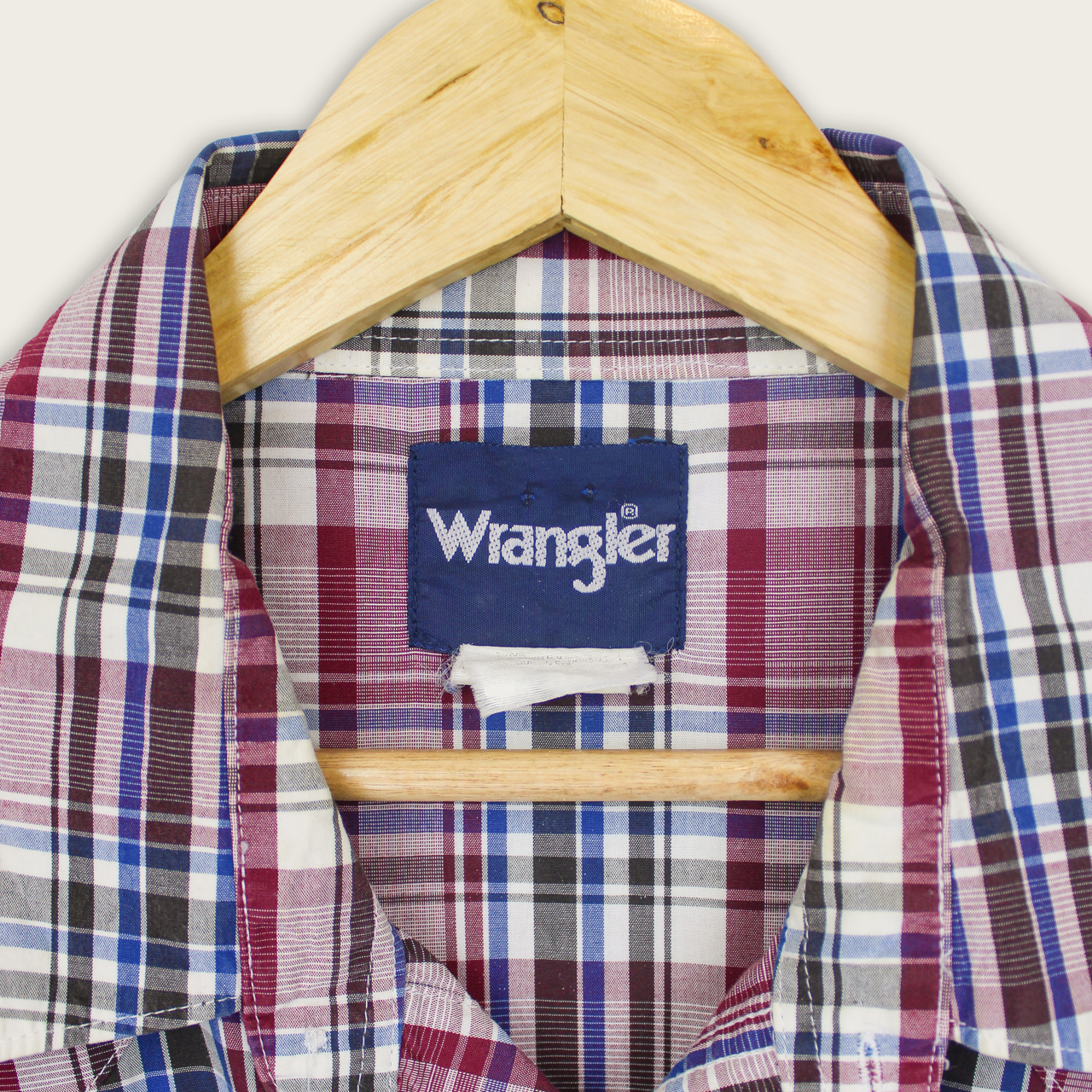 VINTAGE WRANGLER BUTTON-UP SHIRT - XXL