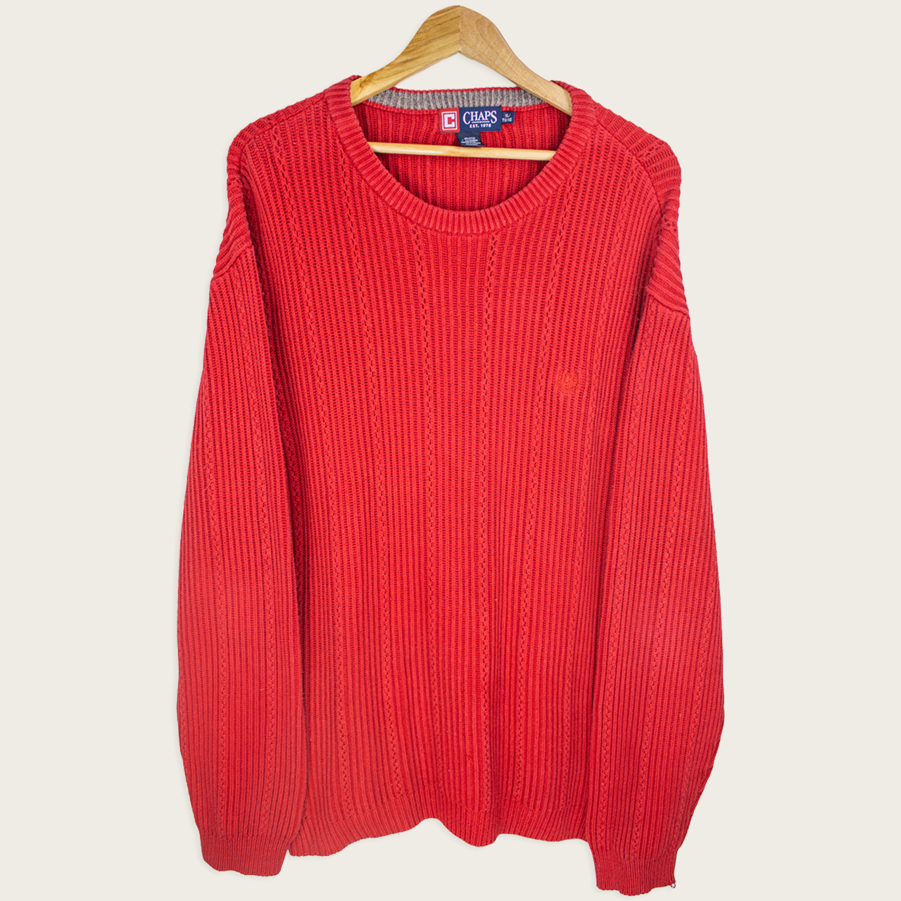 00's Chaps Knit Crewneck Sweater - XL