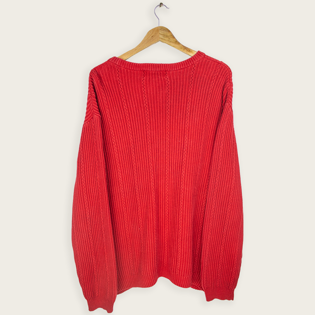 00's CHAPS KNIT SWEATER - XL