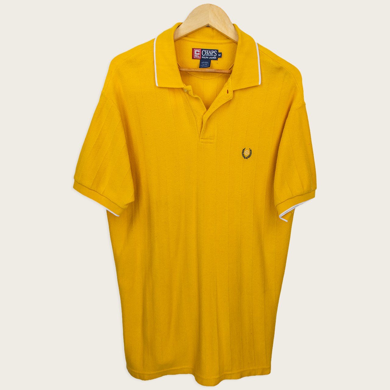90's Chaps Ralph Lauren Polo Shirt - M