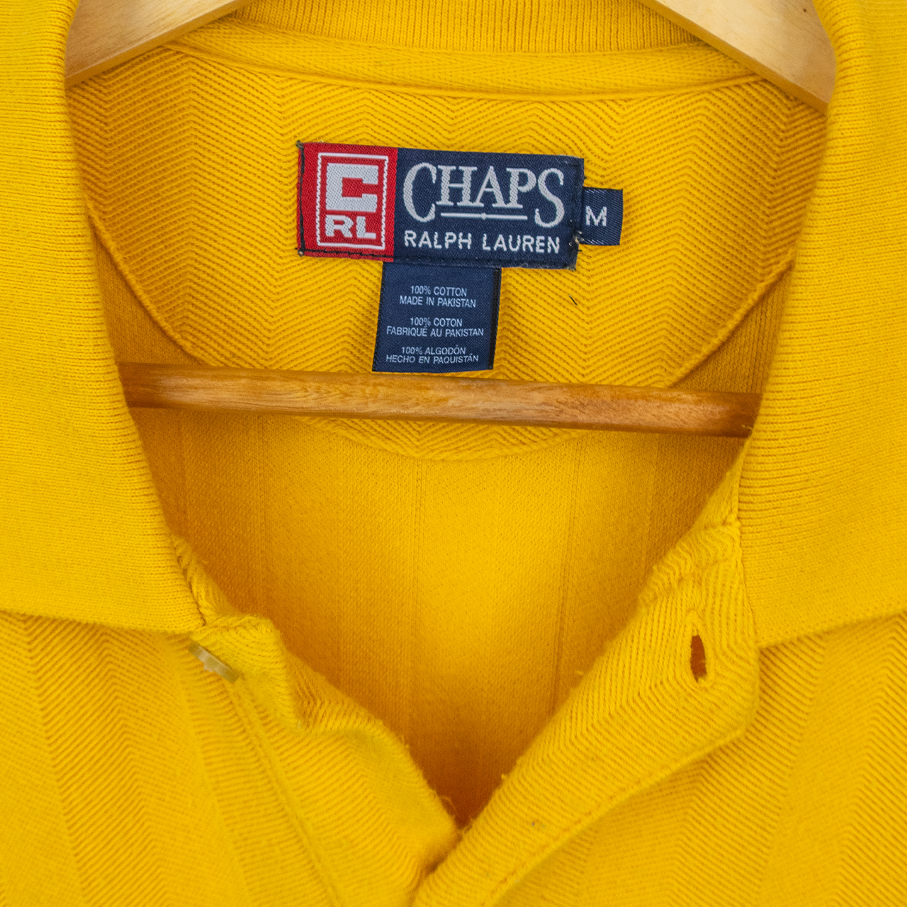 90's Chaps Ralph Lauren Polo Shirt - M