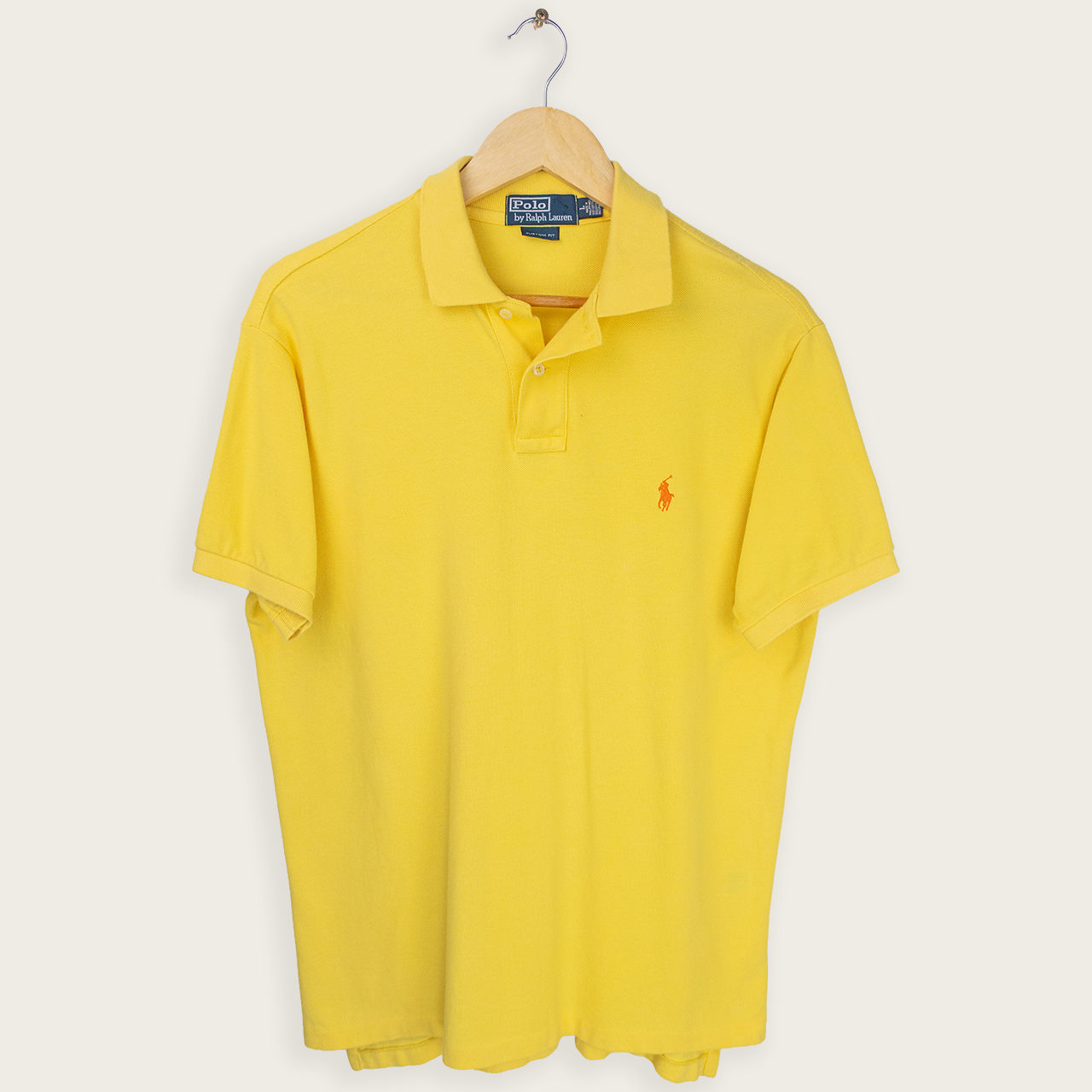 90's RALPH LAUREN POLO SHIRT - L
